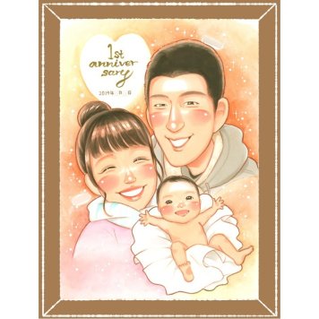 出産のギフトに、似顔絵でお祝いを盛り上げませんか。初めての似顔絵注文でも安心です。 似顔絵 出産祝い ギフト 名入れ 手描き 贈り物 プレゼント 出産 記念 新生児 誕生 ベビー ご両親 子ども 赤ちゃん ママ 家族 名入れ 修正無料 下書き確認 親孝行 似てる そっくり 一生もの 誕生 ベビー 出産祝い 一生もの 古希祝い 披露宴 米寿祝い ホワイトデー 百寿祝い イラスト 大量注文 感激