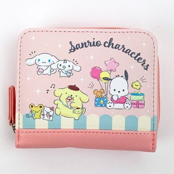 サンリオ サンリオキャラクターズ 折り財布 ウォレット ピンク