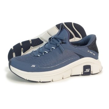 SKECHERS スケッチャーズ スニーカー レディース スリップインズ リラックスドフィット フレックス 150892 NVY ネイビー