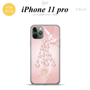 iPhone11Pro iPhone11 Pro スマホケース ソフトケース ツリーオブジェ ピンク メンズ レディース nk-i11p-tp305