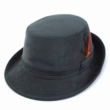 ボルサリーノ ハット 帽子 メンズ アルペンハット スエード調人工皮革 収納可 borsalino グレー 大きいサイズ 秋冬用 秋冬商品 ぼうし おしゃれ 秋物 冬物 通販 楽天 父の日