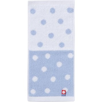 【直送】今治ドット ポケットタオルハンカチ ブルー [26-0548-082] DP-04-BL 今治タオル 国産 日本製 タオルハンカチ ポケットサイズ ふんわり 吸水 厚手 ギフト 贈り物 プレゼント 出産祝い 内祝い 快気祝い 引き出物 お返し
