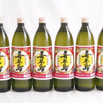 6本セット(黒糖焼酎 喜界島 25度 (鹿児島)) 900ml×6本