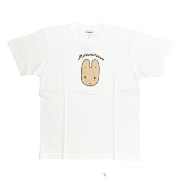 サンリオ マロンクリーム アップリケTシャツ(M) ホワイト アパレル Sanrio
