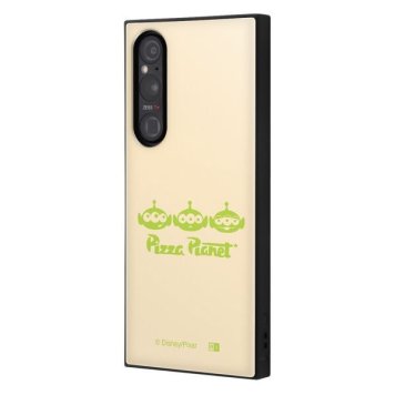 Xperia 1 V / 『ディズニー・ピクサーキャラクター』/耐衝撃ハイブリッドケース KAKU / エイリアン_3人組 ※送料無料(ポスト投函)