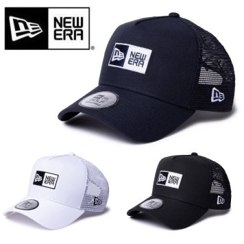 ニューエラ ゴルフ キャップ 9FORTY A-Frame トラッカー Mesh Embroidery ボックスロゴ New Era Golf (14391376) (14391377) (14391378) お誕生日祝い お祝い 記念品 お父さん 父の日 彼氏 男性 30代 40代 50代 60代  還暦祝い 敬老の日 人気プレゼント プレゼント