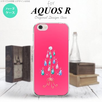 【SH03J】【スマホケース/スマホカバー】【アクオス R】SH03J スマホケース AQUOS R SH-03J カバー アクオス R ツリーイヤリング ピンク nk-sh03j-632【メール便送料無料】