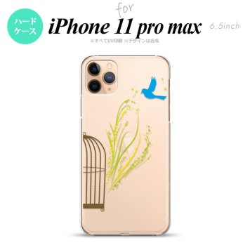 iPhone11ProMax iPhone11pro max スマホケース ハードケース 青い鳥 黄 メンズ レディース nk-i11pm-1291