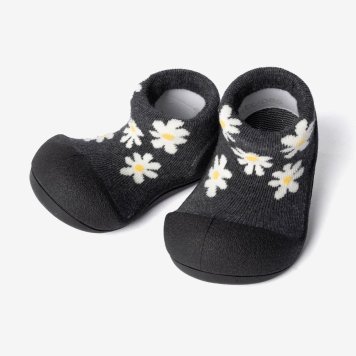 アティパス ATTIPAS Daisy デイジー A26DA ベビーシューズ ベビー 赤ちゃん 歩育シューズ ファーストシューズ 靴 出産祝い 男の子 女の子 花 ソックスシューズ