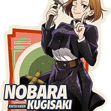 4釘崎野薔薇【トラベルステッカー】呪術廻戦 トラベルステッカー Jujutsu Kaisen Travel Sticker【日本製】【耐水・耐光】