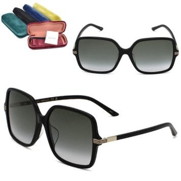 GUCCI サングラス グッチ GG1448SA-001 サングラス アジアンフィット ブラック グレーグラデーション メンズ レディース ユニセックス