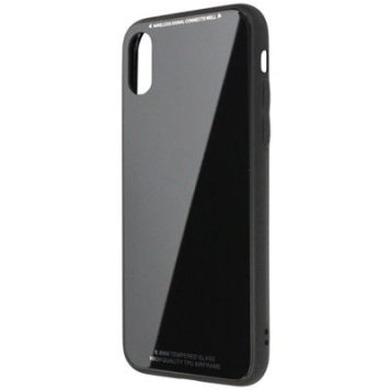 日本トラストテクノロジー 【メール便での発送商品】ワイヤレス充電対応ケース for iPhoneX ブラック TPUGCX-BK