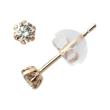 ダイヤモンド ピアス 0.2カラット 0.2ct ピンクゴールド 18金 K18 DVTFN20PGD