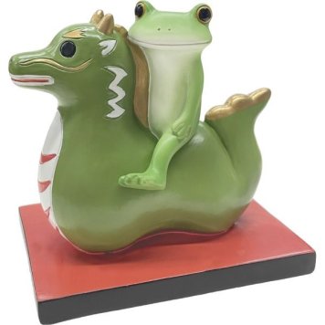 【ギフト対応無料】ミドル 辰とカエル ダイカイ Copeau(コポー) コポーシリーズ かえる カエル 置物 オブジェ ※送料無料(北海道・沖縄は除く)