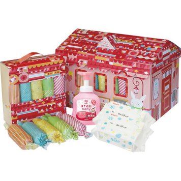 【ギフト対応無料】おむつボックス(Sサイズ) 女の子用 (CBOA-50GS) ※送料無料(北海道・沖縄は除く)
