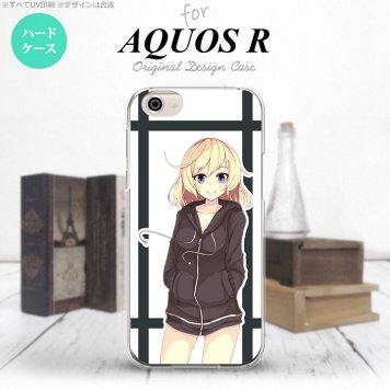 【SH03J】【スマホケース/スマホカバー】【アクオス R】SH03J スマホケース AQUOS R SH-03J カバー アクオス R キャラB 黒 nk-sh03j-1328【メール便送料無料】