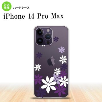 iPhone14 ProMax iPhone14 Pro Max スマホケース 背面ケース ハードケース ティアレ A 紫 2022年 9月発売 nk-i14pm-1078
