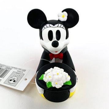ディズニー ミニーマウス メガネスタンド ミニー マジシャン メガネ置き 黒