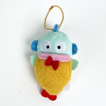 サンリオ ハンギョドン エビフライ マスコット ぬいぐるみ ボールチェーン グリーン