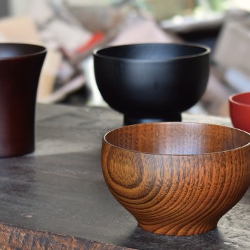 【国産木製お椀】Rev.汁椀ペアセット【箱入り】食洗器可 木の器 280ml 手作り 天然木 お椀 器 食器 天然素材 木製 プレゼント ギフト 贈り物 父の日 母の日 誕生日 記念日 ペアセット 食洗器ＯＫ
