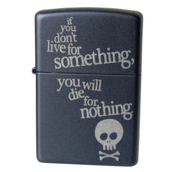 ZIPPO ジッポー ライター LIVE FOR SOMETHING リヴフォーサムシング 29091 アウトドア レジャースポーツ