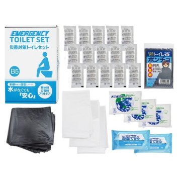 災害対策トイレセット15回分 4562121887817