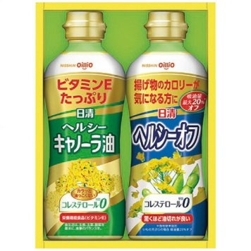 【送料無料・包装無料・のし無料】日清オイリオ ヘルシーオイルギフト OP-10N(B5)ギフト 春 入学祝い 卒業祝い 就職祝い 結婚祝い 誕生日 出産祝い 引越祝い 香典返し 新盆 初盆 御礼 お中元 内祝い 快気祝い ご挨拶 志 法事