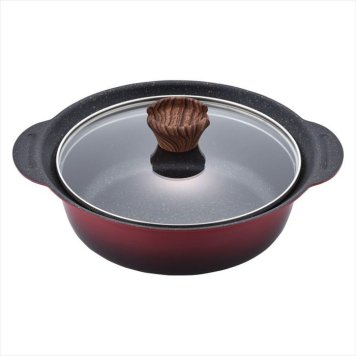 彩食庵 IH対応フチ付卓上鍋21cm MB-2058  内祝 内祝い お祝 御祝 記念品 出産内祝い プレゼント 快気祝い 粗供養 引出物