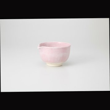 桜志野ながし　片口抹茶碗 陶器 美濃焼 やきものの里から、暮らしを贈ります。　ギフト 食器 セット テーブルウェア