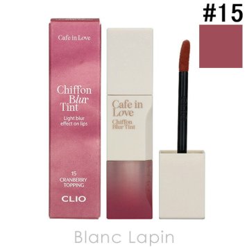 クリオ CLIO シフォンブラーティント【CAFE IN LOVE】 #15 CRANBERRY TOPPING 3.1g