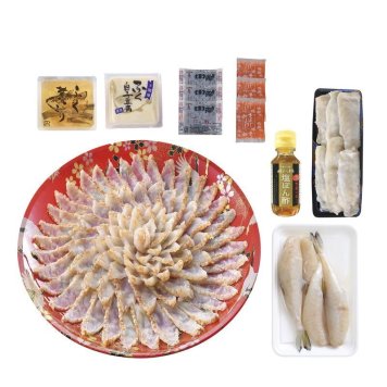 お歳暮・冬ギフト ふくたたき刺身とふくづくしセット (FD-100F4Z) ※送料無料(北海道・沖縄・離島への配送不可)