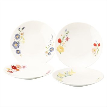 日比谷花壇 FLORIOGRAPHY（花言葉） 四季のプレート4枚セット HBK20-460  内祝 内祝い お祝 御祝 記念品 出産内祝い プレゼント 快気祝い 粗供養 引出物
