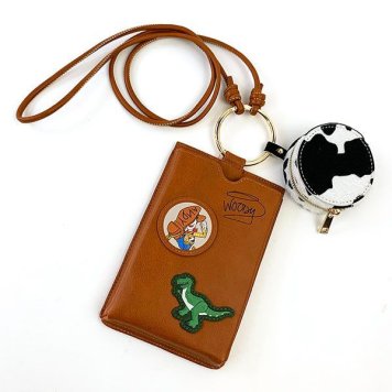 トイ・ストーリー ディズニー トイストーリー ウッディ フレンズスマホショルダー BR ブラウン スマホポーチ ACCOMMODE アコモデ