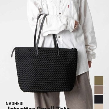ナゲディ NAGHEDI Jetsetter Small Tote ジェットセッター スモールトート SN52012LD トートバッグ レディース バッグ メッシュ ネオプレン 編み込み