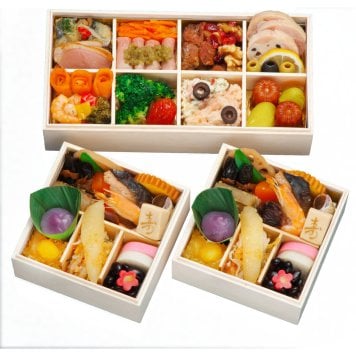 恵比寿 ロジエ 監修 個食おせち＆オードブル 二段三重 2人前 41品 おせち料理 冷凍 正月料理 縁起物 御節 惣菜【沖縄県・離島 配送不可】