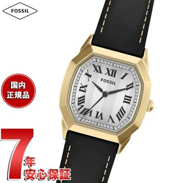 フォッシル FOSSIL 腕時計 メンズ HARLOW アナログ ブラックレザーウォッチ FS6215【2026 新作】