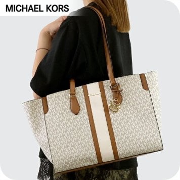 マイケルコース トートバッグ レディース ブランド MICHAEL KORS ベッカ 30R6GQ6T7B-149 VANILLA ACRN