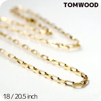 トムウッド ネックレス メンズ レディース ブランド TOMWOOD Billie Chain Gold 100060 アクセサリー 選べるモデル
