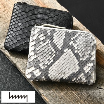 hmny casual 蛇革 コンパクト財布 限定モデル