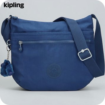 キプリング ショルダーバッグ レディース ブランド Kipling アルト ロゴ ワンポイント 無地 K19911-5PZ Casual Blue