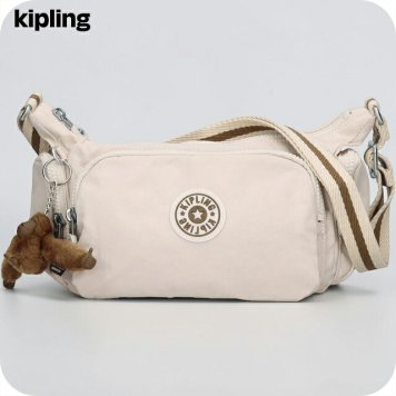 キプリング ショルダーバッグ レディース ブランド Kipling ガベット S ロゴ ワンポイント 無地 KI8115-9LO Soft Sand