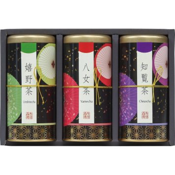 宇治森徳 九州銘茶 優舞 [26-2899-070] FHR-30 嬉野茶 八女茶 知覧茶 緑茶 日本茶 茶葉 詰め合わせ セット 飲み比べ お返し 内祝い お祝い お歳暮 お中元 ギフト