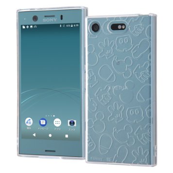 Xperia XZ1 Compact TPUソフトケースキラキラ/D ※送料無料(ポスト投函)