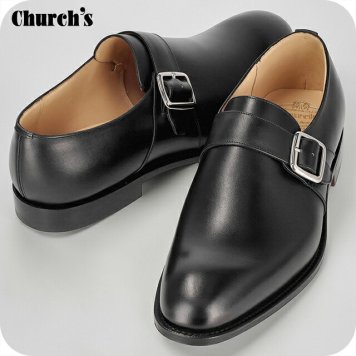 チャーチ ビジネスシューズ メンズ ブランド Church's レザー ENGLAND WESTBURY173-9WF F0AAB ブラック シューズ