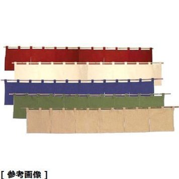 TKG (Total Kitchen Goods) カウンターのれん 綿麻無地 001-09(緑) YHV0604