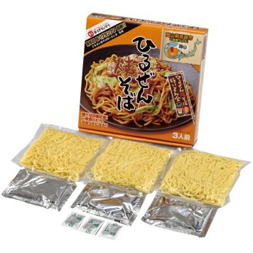 夏の贈り物お中元 B級グルメ焼きそばセット 秋田県横手焼きそば（麺（150g）×4袋、ソース（300g）×1本）・岡山県ひるぜん焼きそば（麺（150g）・タレ（40g）・山椒（0.2g）×各3袋）・青森県スタミナ源たれ味焼きそば（麺（150g）・タレ（40g）×各2袋）×