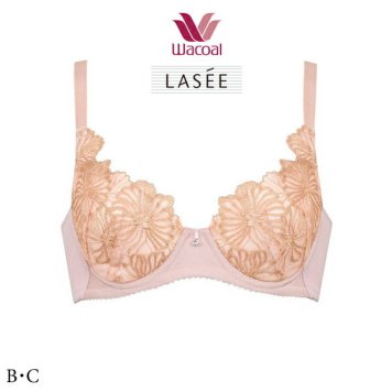 ワコール LASEE【ラゼ】胸もと年齢マイナス５歳をめざすブラ＜ふっくら長持ち＞ BFA438 3/4カップブラ B・Cカップ