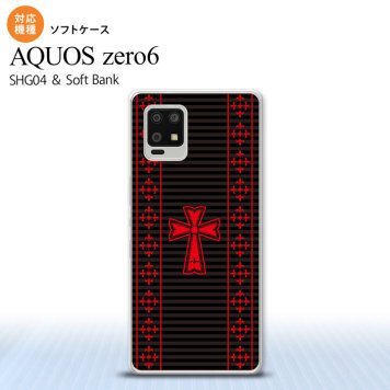 SHG04 SHG04 ZERO6 AQUOS zero6 スマホケース ソフトケース ゴシック 黒 赤 メンズ レディース nk-zero6-tp1010