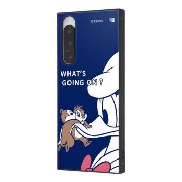 Xperia 5 IV / 『ディズニーキャラクター』/耐衝撃ハイブリッドケース KAKU / チップ&デールとドナルド ※送料無料(ポスト投函)