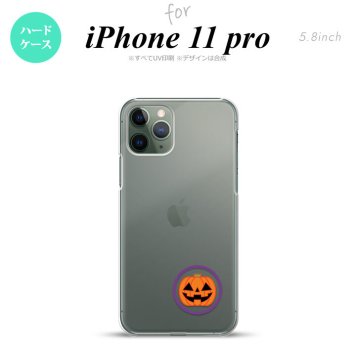 iPhone11Pro iPhone11 Pro スマホケース ハードケース ハロウィン カボチャポイント クリア メンズ レディース nk-i11p-413